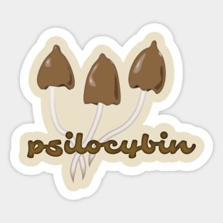 psilocybin magic Sticker